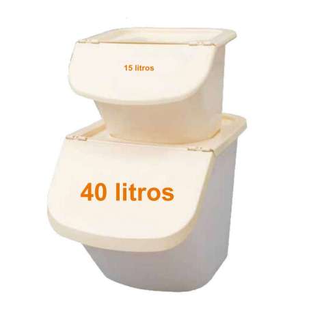 Contenedor de ingredientes grande - 40 litros (incluye tapa)