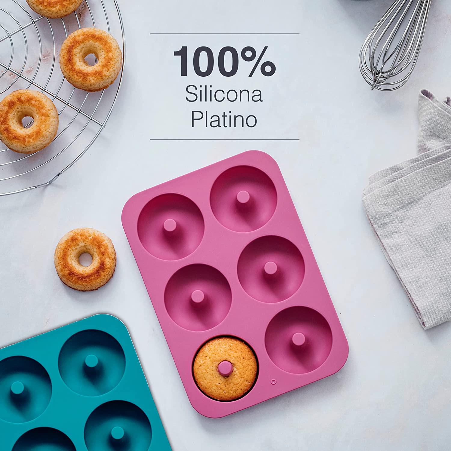 Molde Silicona Dona Donuts